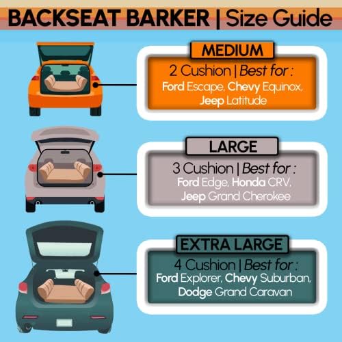 Nagy Barker Ülésen Barker: SUV Kiadás (Ortopéd Sokk-Elnyelő Kutya Ágy Vissza a Sport Utility Vehicles)
