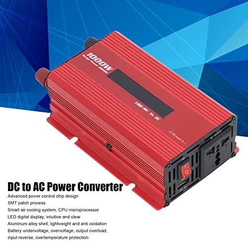 DC HÁLÓZATI Átalakító, Akkumulátor Inverter 1000W Teljesítmény Eszközök Készülékek (DC12V, hogy AC110V)