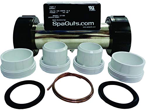 SpaGuts 25-150-0006 Fürdő Fűtés Készlet, 2.0 KW, 220V, 7 x 1.5, a Nyomás