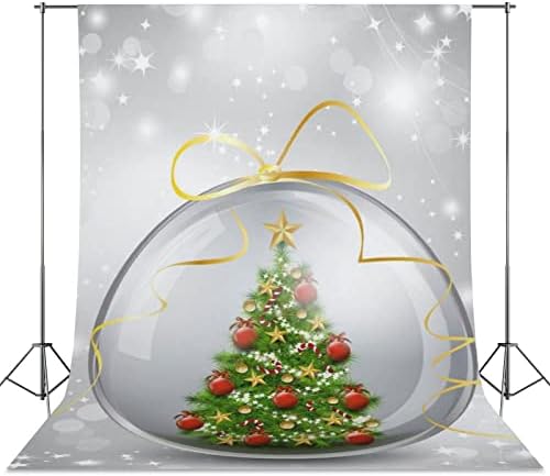 Karácsonyi Hó Hópelyhek Globe Fotózás Fotó Háttér Háttér Ruhával Függöny fotózás Élő Streaming Video Stúdió 56x118