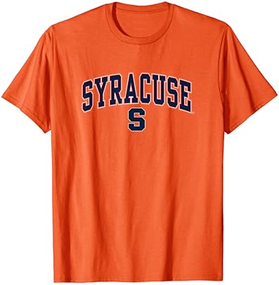 Syracuse Narancs Boltív Felett Logó Elsődleges Póló