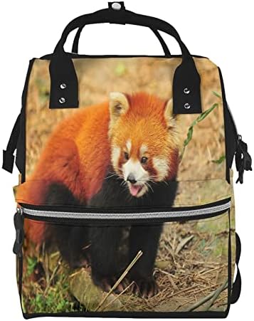 Pelenka Változó Hátizsákok Anya Állat-Vörös Panda Utazási Bookbag Pelenka Táskák Hátizsák