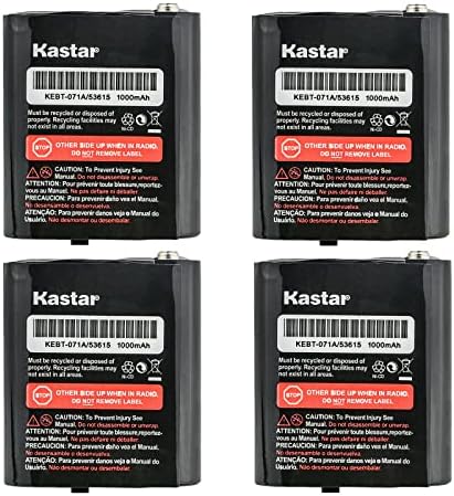 Kastar 4-Pack 3.6 V 53615 Akkumulátor Kompatibilis Motorola Mondják, MD207R, Akár MJ270, Akár MJ270R, Akár MR350, Akár MR350R,