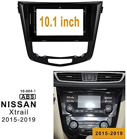 10.1 inch autórádió Fascia Panel Nissan Qashqai Sztereó Keret