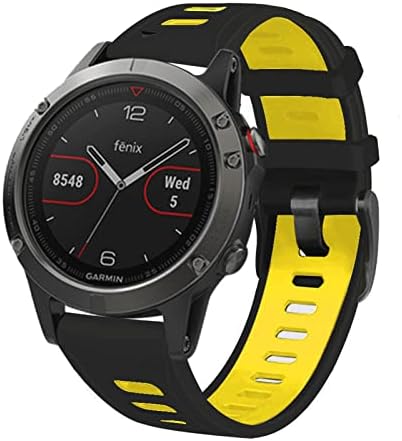 HWGO Quick Fit Szilikon Watchband 26mm A Garmin Fenix 7X 6X Pro/ 5X Plus/3 H/Enduro/Süllyedés MK1 Mk2 Mk2i Intelligens Karóra Heveder