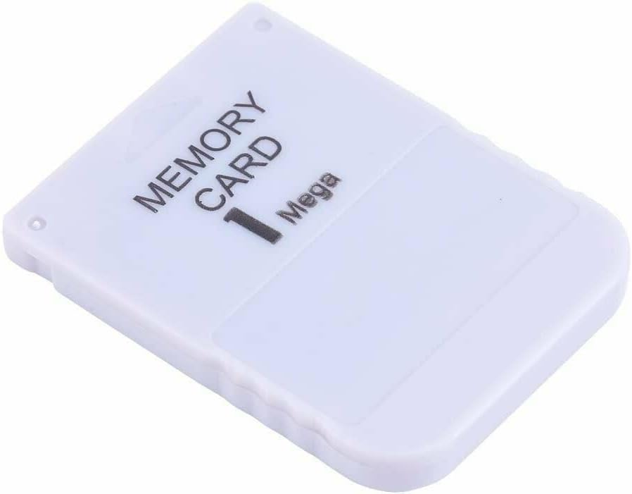 YTR6RTW Fehér 1 MB 1 M Memória Kártya Playstation 1 Egy PS1 PSX MINKET Játék Rendszer