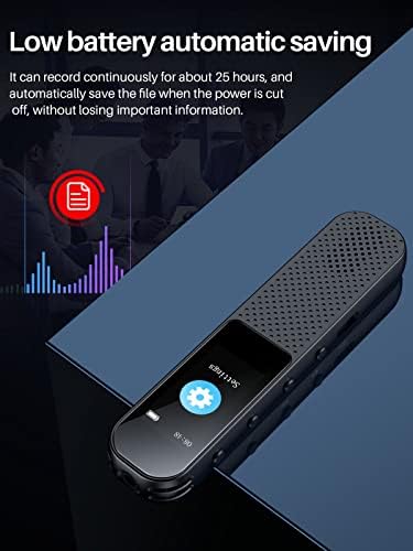 64 GB Digitális diktafon AEKOMi magnót, az előadások,Találkozók,Osztály -, Hang-Aktivált Felvétel Diktafon Felvétel Készülék Audio