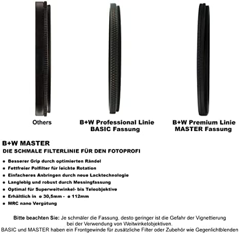 A B+W 46mm Mester UV-Haze-MRC Nano 010M Üveg Szűrő