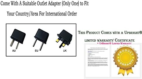UpBright 9V AC/DC Adapter Kompatibilis a FMP 151-8800 151-7500 151-1052 151-1052 - 4 & 8 Funkció Időzítő D900-1052 FST-151-1052 Franklin