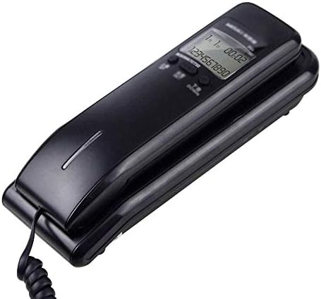 UXZDX Telefon, Nyugati Stílusú Retro Vezetékes Telefon, Digitális Tároló, Falra Szerelhető, a zajcsökkentés Funkció Haza Hivatal (Szín