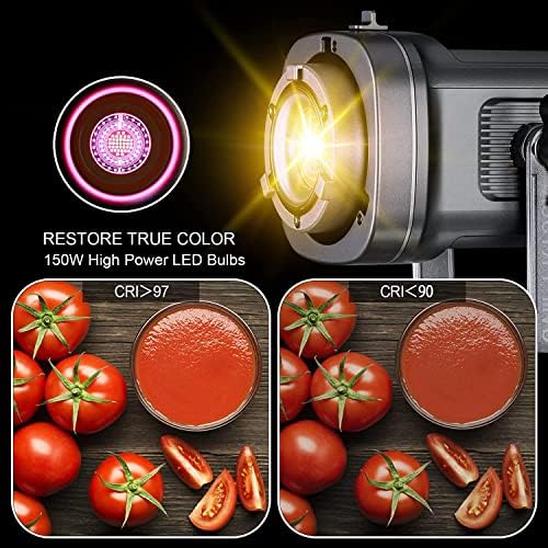 GVM 150W RGB Video Lámpa Készlet, 2700K~7500K Bi-Color LED Videó Fény Fotózás Stúdió Világítás Készlet a Bowens-Hegy Softbox