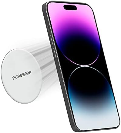 PureGear Univerzális Mágneses MagSafe Matrica, átalakító Készlet, Erős Mágneses Vezeték nélküli Töltés, Kompatibilis iPhone 14/14 Plus/14 Pro/14