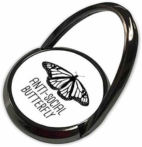 3dRose Anti-Szociális Pillangó a Bélyeg egy Monarch Butterfly on. - Telefon (phr_349172_1)