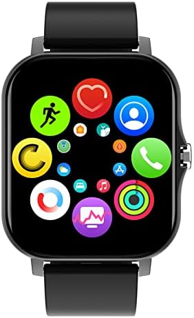 Bzdzmqm Okos Figyelni, iPhone, Android , Multifunkcionális Bluetooth Nézni, Beszélni Smartwatch 1.7 Hüvelykes IPS Full-Érintőképernyős Fém