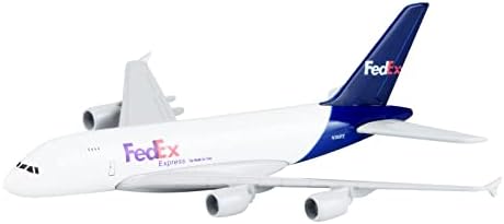 1/400 Skála Légitársaság Repülőgép Modell Alufelni Modell Fröccsöntött Repülő Modell A380-as Modell a Federal Express