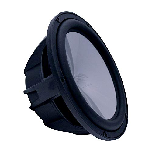nedves hangzik Revo 10 Mélysugárzó, Grill, & RGB LED Gyűrű - Fekete Mélysugárzó & Fekete Grill Acél Lapka - 4 Ohm