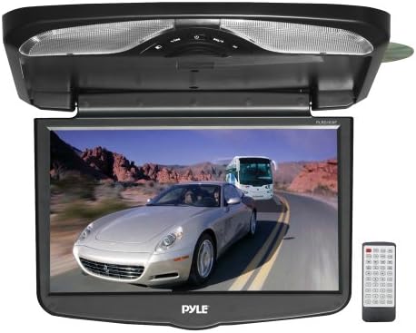 Pyle PLRD163IF 16.4 Hüvelykes TFT LCD Flip-Le Tetőre Szerelhető, Beépített DVD/SD/USB Lejátszó, Vezeték nélküli FM Modulátor/IR Adó