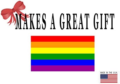 Rogue River Taktikai LMBT Szivárvány Zászló Matrica, Autó Matrica Matricát Meleg Büszkeség Leszbikus, Biszexuális, Transznemű Támogatás (5x3)