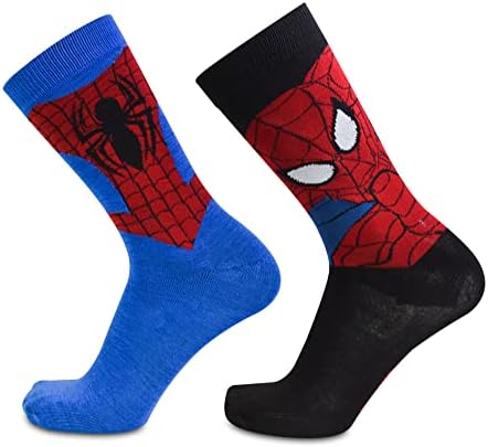 Marvel Spiderman Pókember Jelmez 2 Csomag Alkalmi Személyzet Zokni