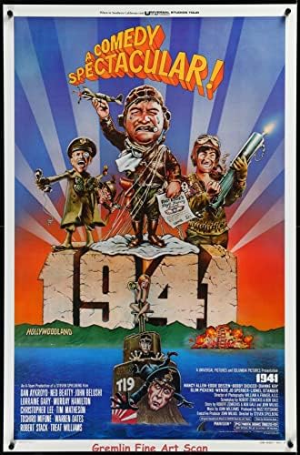 1941-ben, Eredeti Egy Lapra Színházi Kiadás Film Poszter 1979 - John Belushi, Dan Aykroyd, John Candy, valamint rendezte: