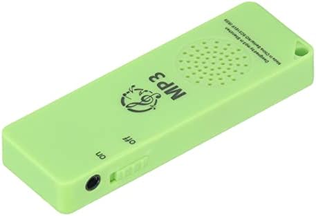 MP3-Lejátszó,Hordozható Mini MP3 Lejátszó a Diákok,Támogatja a 64 gb-os Memória Kártya, Kicsi, Hordozható Test,Könnyen szállítható(Zöld)