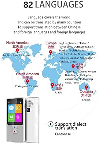 CLGZS 76 Nyelvek Hang Fordító angol, Japán, koreai, francia, orosz, német, Kínai, spanyol Fordítás Utazási Fordító (Szín :
