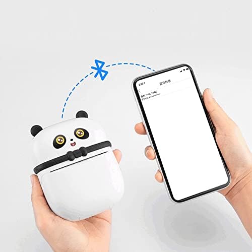 Mini Matrica Nyomtató Bluetooth Vezeték nélküli Hordozható hőnyomtató Okos Telefon Mobil Nyomtató Smart Photo Printer (Kék)