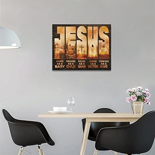 Jézus Isten Wall Art Jézus -, Bárány-Kereszt Képeket, Fali Dekor Krisztus Vallási Vászon Festmény Nyomtatás Keresztény Hit Inspiráló Idézetek