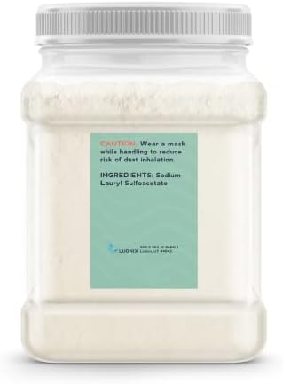 Luonix Nátrium-Lauril-Sulfoacetate (SLSA) 1.5 kg, Hab & Buborékok, Finom Bőrre