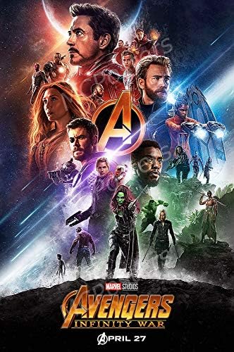 MCPosters - Marvel Avengers Végtelen Háború Fényes Kivitelben Film Poszter - MCP752 (24 x 36 (61cm x 91,5 cm))
