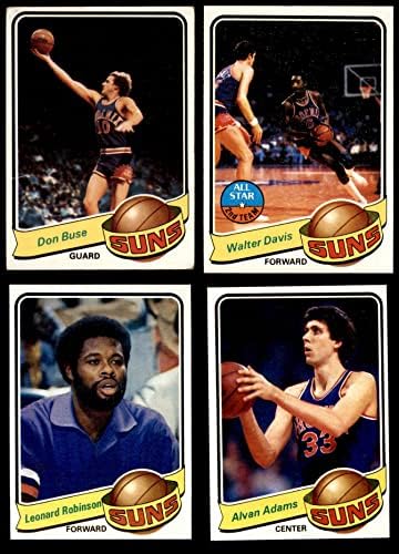 1979-80 Topps Phoenix Suns Csapat készen áll Phoenix Suns (Set) EX+ Nap