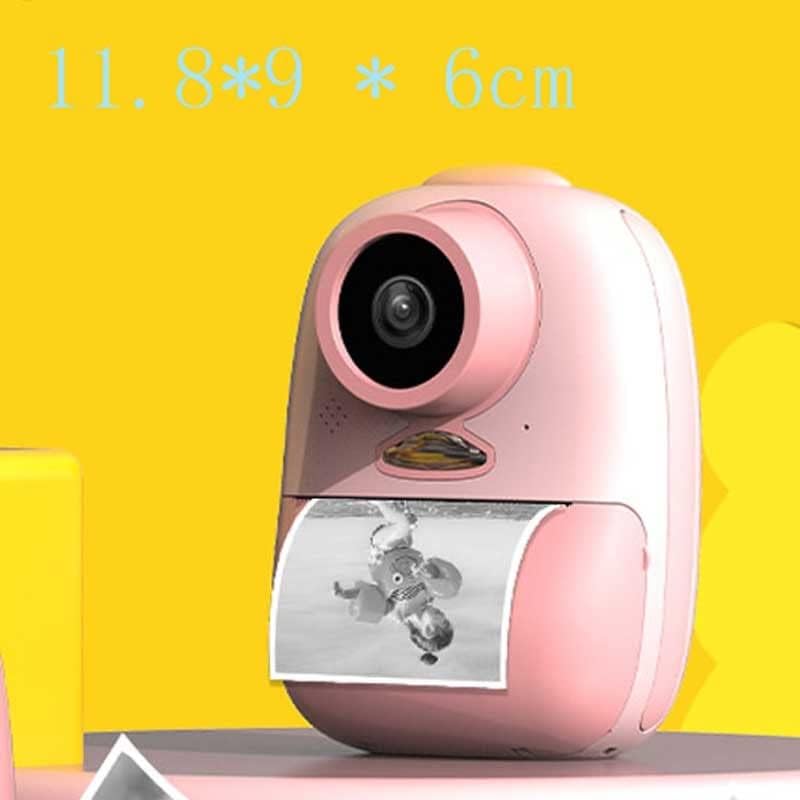 LIUYUNQI Fényképezőgép Nyomtató hőnyomtató Kamera Gyerek Játékok, Mini Gyerekek Kamera 2 Inch LCD Képernyő Digitális Gyermekek