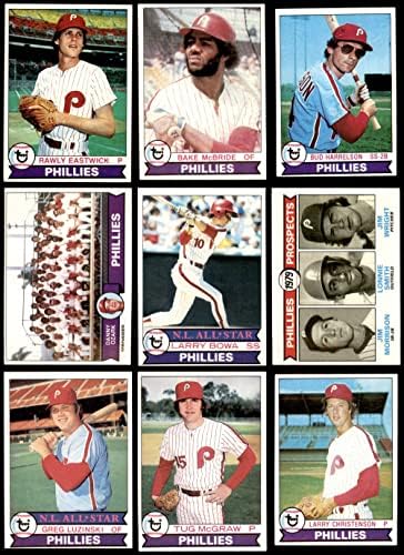 1979 Topps Philadelphia Phillies Közelében Csapat készen áll Philadelphia Phillies (Set) EX Phillies