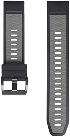 ANKANG Sport Szilikon Watchband Csuklópántot a Garmin Fenix 6X 6 Pro 5X 5 + 3 HR Smartwatch 22 26mm EasyFit gyorskioldó Csuklópánt (Szín : Színes