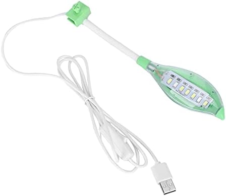 GFRGFH Szakmai USB LED Akvárium Fény Hal Világítás csiptetős Lámpa, Kiegészítő, Használata Egyszerű
