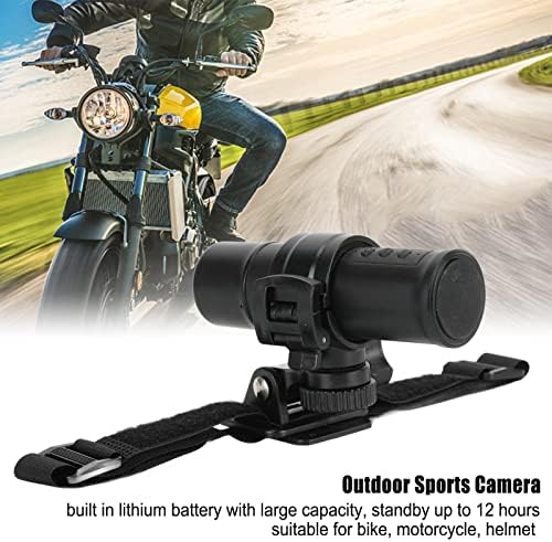 Motoros Kamera, Kerékpár Video Kamera, 1080P HD 1000mah Szabadtéri Sport Akció Kamera 120 Széles Látószögű Kamera, a Kerékpár, Motorkerékpár