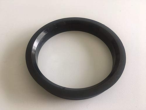 NB-AERO (Pack 4) Polycarbon Hub Központú Gyűrűk 74.1 mm OD, hogy 64.1 mm ID | Hubcentric Középső Gyűrű Illik 64.1 mm Jármű