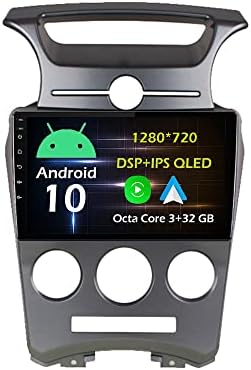 9 3+32GB Android 10 Dash Autó Sztereó Rádió Alkalmas Kia Carens 2007 08 09 10 11 GPS Navigációs fejegység Carplay Android Auto