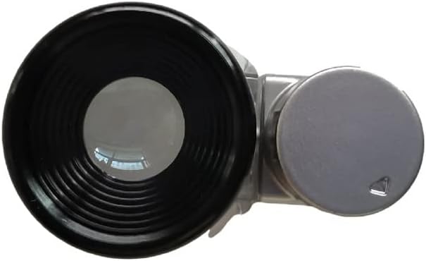 USEEV Mikroszkóp-Adapter 20X Megvilágított 6 LED-es Nagyító 20X a Megvilágítás Hordozható Ékszerek Nagyítólencse Mikroszkóp Kiegészítők
