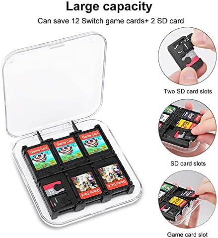 Kosárlabda a Kosárlabda Játék Kártya Esetében Nintendo Kapcsoló Patron Tartót Szállító-Tároló Doboz 12 Memóriakártya-Tartót