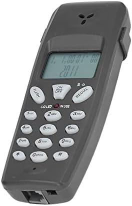 Vezetékes Telefon, FSK DTMF 16 Bit LCD Kijelző Vezetékes Telefon Újrahívás Szünet Funkció, Nagy Gomb Hívófél-AZONOSÍTÓ Vezetékes