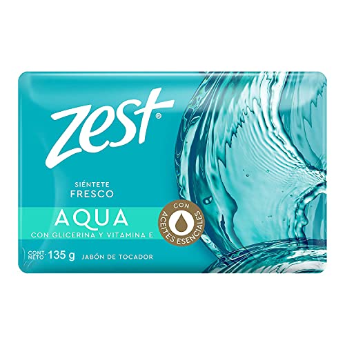 Zest szappan Aqua Eredeti, a Glicerin pedig az E-Vitamin-fürdő szappan, hogy úgy Érzi, Friss a tartalom illóolajok 135 g (3)