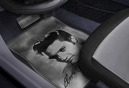 Elvis Presley Szőnyeg Autó TEREPJÁRÓ Teherautó Szőnyeg 4 Darab Custom Print Design - Szürke