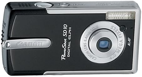 Canon Powershot SD10 4MP Digitális Fényképezőgép (Fekete)