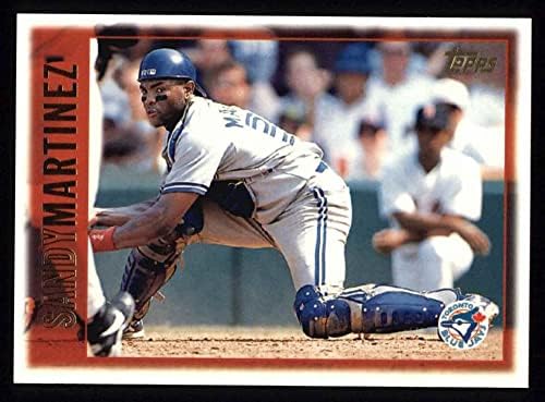 1997 Topps 418 Sandy Martinez Toronto Blue Jays (Baseball Kártya) NM/MT Blue Jays