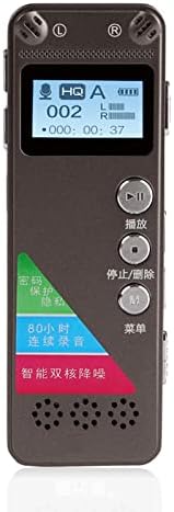 JeeKoudy 8G Digitális Hang Aktivált, Magnó, Mini Hangrögzítő 8G Audio Felvevő Készülék HiFi Sztereó Hang HD Audio Felvétel Készülék zajcsökkentés