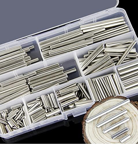 Egy szett 304stainless acél nyitott, henger alakú pin elhelyezése helyüket tipli pin tipli M2M2.5M3M4M5 (Átmérő: m5 120pcs)