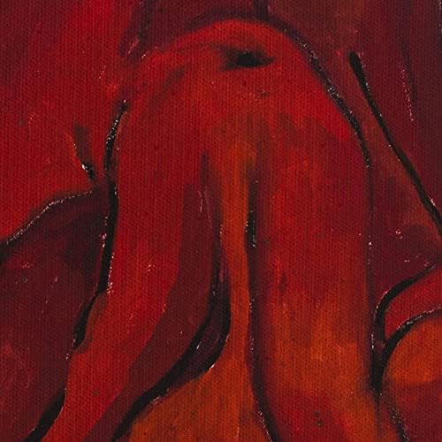 NOVICA Piros Levél, valamint Fa Szürrealista Festmények, Festmény, Mexikóból Vörös Gyökerei az Arany'