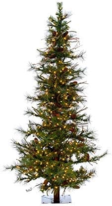 Vickerman 6' Ashland Mesterséges karácsonyfa, Világos, Dura-égő Izzó Fény - Mű karácsonyfa - Szezonális Beltéri lakberendezés