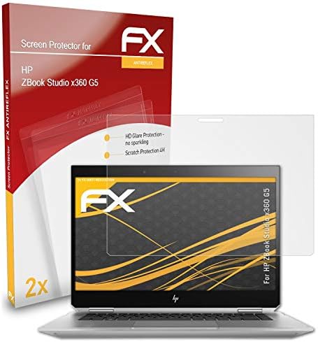 atFoliX képernyővédő fólia Kompatibilis HP ZBook Stúdió x360 G5 Képernyő Védelem Film, Anti-Reflective, valamint Sokk-Elnyelő FX Védő